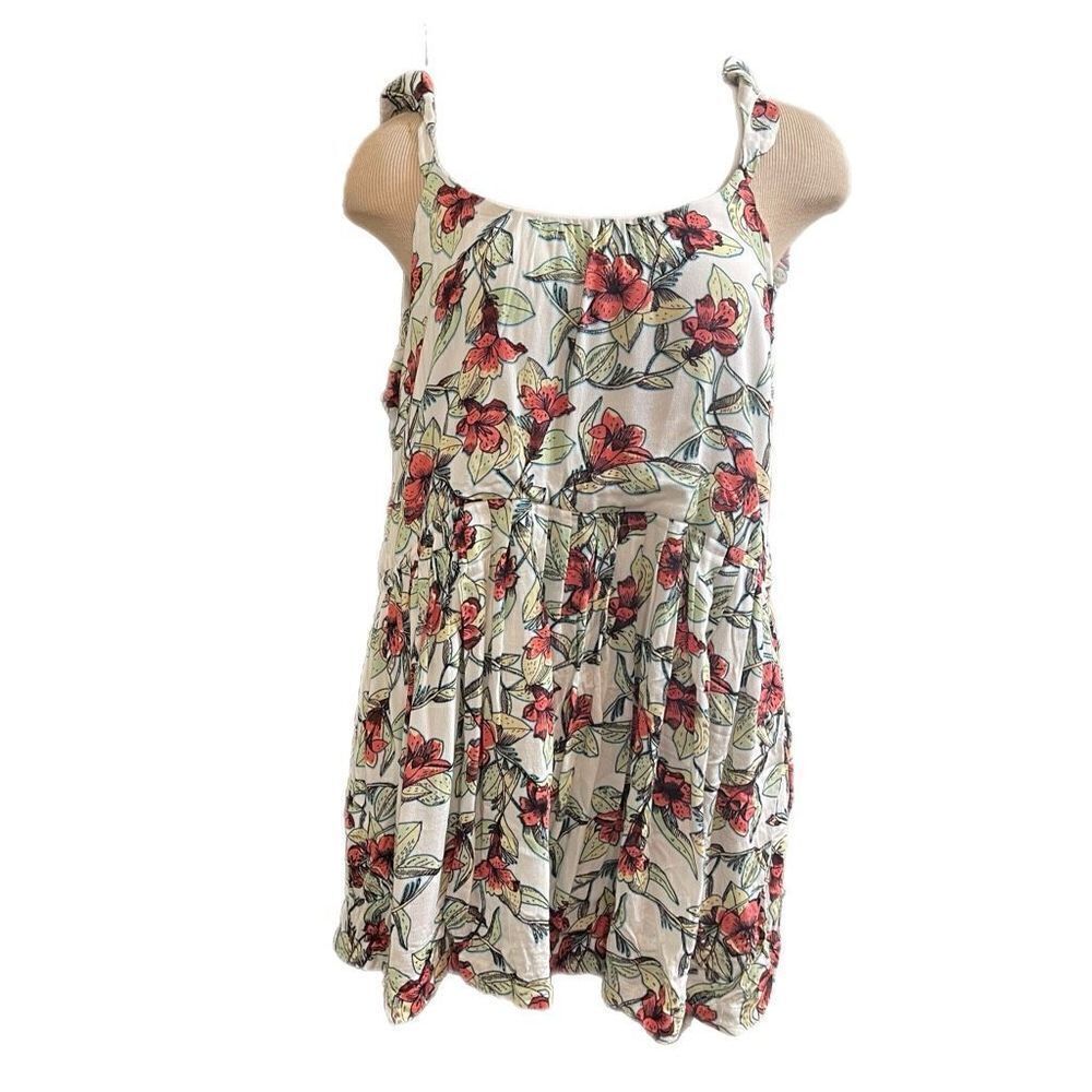 NWT Free People White Dear You Floral Dress Size Medium New